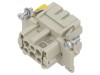 Conector Mama HDC HARTING 6+PE 16A 500V Seria Han ES Borna Arc Sectiune 0.14-2.5mm2
