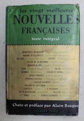 LES VINGT MEILLEURS NOUVELLES FRANCAISES - TEXTE INTEGRAL , 1956 foto