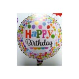 Balon folie Happy Birthday buline