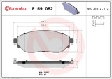 BREMBO P 59 082 PRIME LINE set placute frana,frana disc