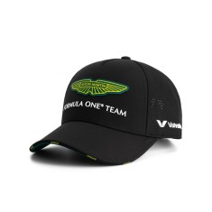Aston Martin șapcă de baseball official Teamline Replica black F1 Team 2025 - uniw