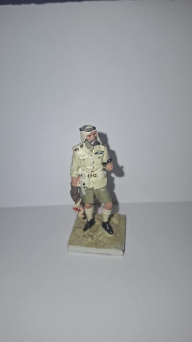Soldat din plumb Ref.01-027 Capitan arab WW II Metal and Soul 1:32
