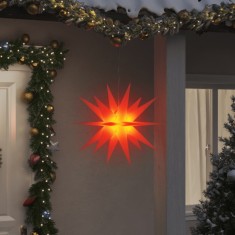 Lumina de Craciun cu LED, rosu, 57 cm, pliabil GartenMobel Dekor foto