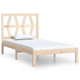 Cumpara ieftin Cadru de pat, 90x200 cm, lemn masiv de pin