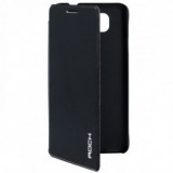 Husa Flip Carte Rock Uni Samsung Galaxy Alpha Neagra Premium