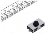 Set 5 Butoane Telecomanda Auto 2 Pini 6x3.8mm Microintrerupator Tactil SPST-NO Rotund