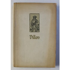 BALADE SI ALTE POEME de FRANCOIS VILLON ,1956