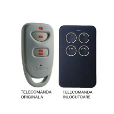 Telecomanda poarta garaj Erreka Lira de doua si patru canale/ cod saritor/ 433.92MHz (814)