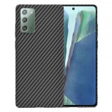 Husa pentru Samsung Galaxy Note 20 5G N981 / Note 20 N980, Techsuit, Carbonite FiberShell, Neagra
