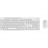 Kit tastatura + mouse Logitech MK295 Silent, Wireless, Off white