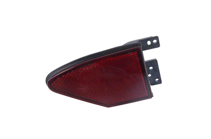 Reflector bara de protecție dreapta spate TESLA MODEL S 2018 OEM: 1022421 20945505