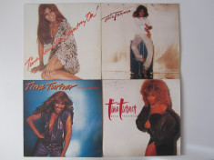 4 Tina Turner Disc-Discuri Vinil-Vinyl Lot-Collectie Rock-Funk-Soul foto