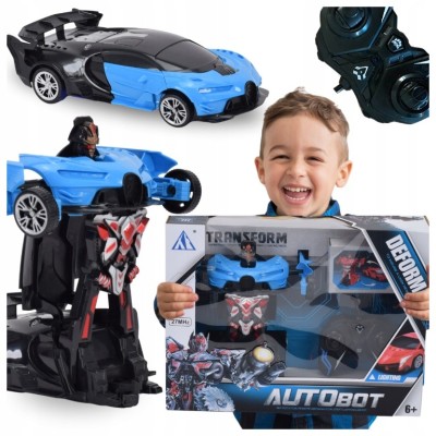 TRANSFER AUTOMAT ROBOT TELECOMANDĂ MAȘINĂ 2-&amp;Icirc;N-1 + BATERIE foto