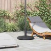 VidaXL Bază pentru umbrele de exterior Gri &icirc;nchis 48 x 48 x 32 cm 42010012