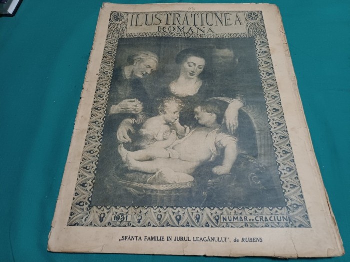 ILUSTRAȚIUNEA ROM&Acirc;NĂ * NUMĂR DE CRĂCIUN * 1931* 09