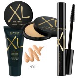 Cumpara ieftin Set Machiaj Ten Revers Natural: Fond de Ten XL 30ml, Pudra Compacta 8g, Mascara Maximum Volume XL Negru 10ml