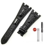 Cumpara ieftin Curea din piele de vacă compatibila Audemars Piguet Royal Oak 15710, 15703,