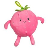 Jucarie de plus Capsuna, 15 cm, Roz, CMCLASS