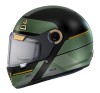 Casca integrala pentru scuter - motocicleta MT Jarama 68th C1 negru lucios &ndash; model Retro &ndash; Cafe Racer M (57/58cm)