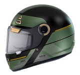 Cumpara ieftin Casca integrala pentru scuter - motocicleta MT Jarama 68th C1 negru lucios &ndash; model Retro &ndash; Cafe Racer S (55/56cm)