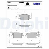 Set placute frana disc Hyundai Santa Fe IV, Santa Fe IV SUV Motor 2.0 CRDi, 2.0 CRDi AWD, 2.2 CRDi, 2.2 CRDi AWD, 2.4 AWD, 2.4 GDI AWD, 3.5 MPI AWD,