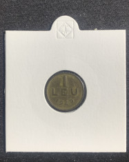 Moneda 1 lei 1949 RPR foto
