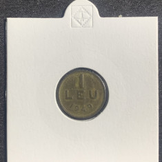 Moneda 1 lei 1949 RPR