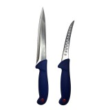 Cumpara ieftin Set cutite profesionale de macelarie, injunghiat, transat, filetat, dezosat, 2 cutite otel carbon