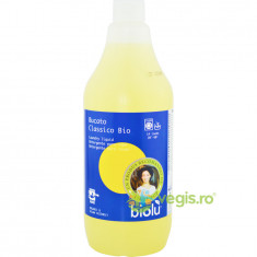 Detergent Lichid pentru Rufe Albe si Colorate Lamaie Ecologic/Bio 1L