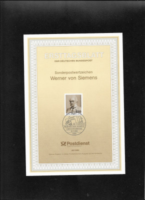 Germania FDC 46.1992 foto