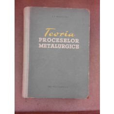Teoria proceselor metalurgice - S.I. Rostovtev
