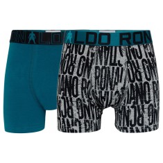 Cristiano Ronaldo boxeri de copii 2pack CR7 navy-text - 7/9 let