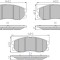 MOTAQUIP LVXL1345 set placute frana,frana disc