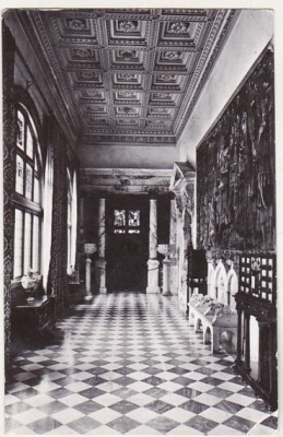 bnk cp Sinaia - Muzeul Peles - sala de marmura - circulata foto