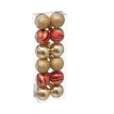 Set 12 Globulete de Craciun