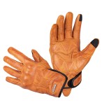 Cumpara ieftin Manusi Moto Piele W-TEC Dahmer, M, Maro Deschis