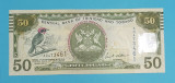 Trinidad Tobago 50 Dollars 2012 &#039;Pasare Cardinal&#039; UNC, Comemorativa