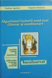 ALGORITMUL LECTURII UNUI TEXT (LITERAR SI NONLITERAR) BACALAUREAT-D. APETREI, E. STOLERIU-219427