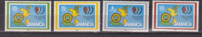 ANUL INTERNATIONAL AL TINERETULUI 1985 JAMAICA MI. 612-615 MNH