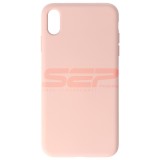 Husa Silicon iPhone XS Max Pink Sand - Calitate Premium, Tip Apple