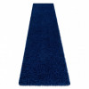 Covor, Traversa SOFFI shaggy 5cm albastru inchis - pentru bucătărie, hol și coridor, 60x300 cm, Dreptunghi, Polipropilena