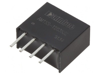 Convertor DC/DC 1W 10.8-13.2V la 3.3V 303mA foto