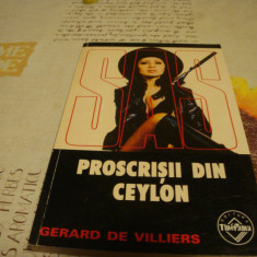 Gerard de Villiers - SAS - Proscrisii din Ceylon - 1999