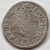 Ungaria 1 Poltura 1696 PH argint Leopold l, Europa