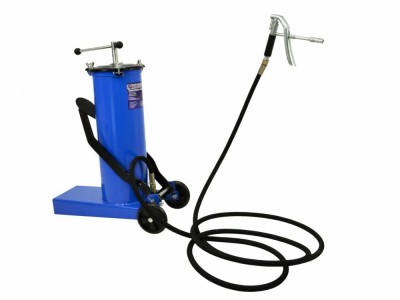 Pompa pentru gresat de 6L + furtun 4m, GEKO G01141 foto