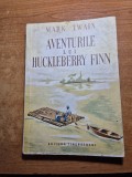 carte pentru copii - aventurile lui huckleberry finn - mark twain- din anul 1950
