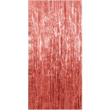 Perdea franjurata, flippy, model decor petrecere, pentru fundal de poze, amenajare colorata a petrecerii, dimensiune 100x200 cm, rose gold
