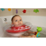 Colac de gat pentru bebelusi - Rosu cu zornaitoare, 6-36 luni | Baby Swimmer, BABYSWIMMER