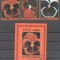 Ajman 1972 Flowers Violets set + perf. sheet used M.379
