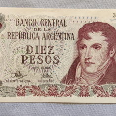 Argentina - 10 Pesos ND (1973-1976) s545B